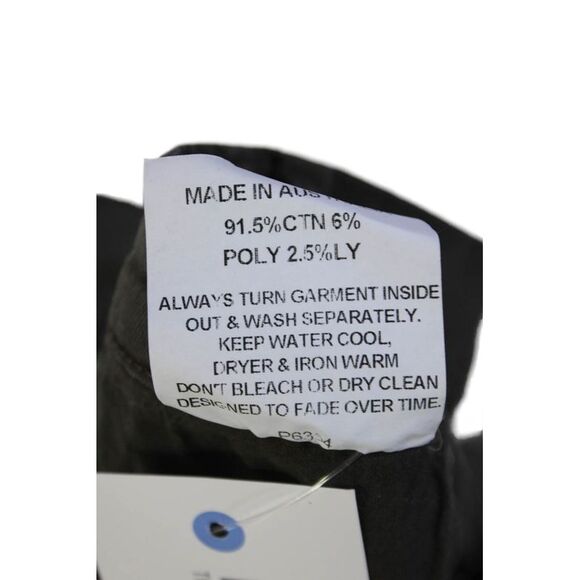 Nobody Denim Women's Midrise Distress Five Pockets Skinny Pants Green Size 26 - Picture 4 of 4